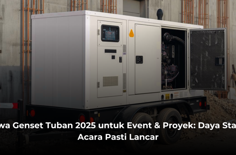 Sewa Genset Tuban 2025 untuk Event & Proyek: Daya Stabil, Acara Pasti Lancar