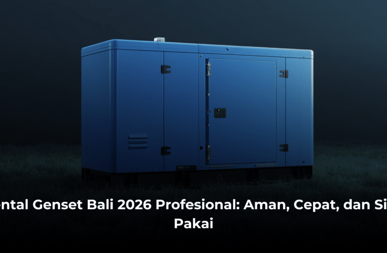 Rental Genset Bali 2026 Profesional: Aman, Cepat, dan Siap Pakai
