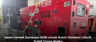 Sewa Genset Surabaya 2026 untuk Event Outdoor Listrik Stabil Tanpa Risiko
