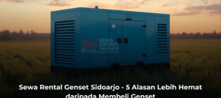 Sewa Rental Genset Sidoarjo - 5 Alasan Lebih Hemat daripada Membeli Genset