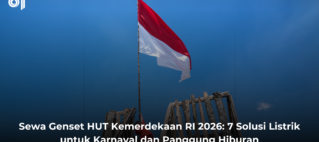Sewa Genset HUT Kemerdekaan RI 2026: 7 Solusi Listrik untuk Karnaval dan Panggung Hiburan